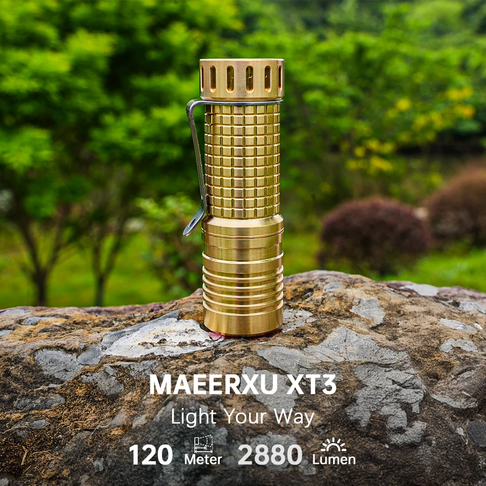 ロストラータ Two of my favorite 18350 lights 👌. Maeerxu XT3 anodized