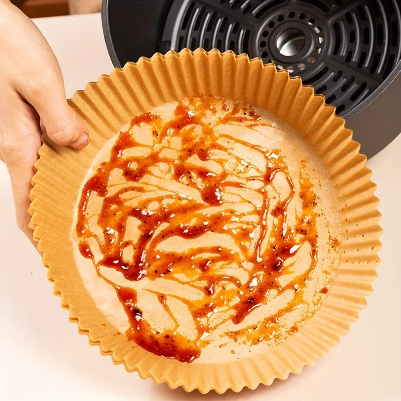Air Fryer Paper Air Fryer Special Paper High-temperature Resistant Oil Absorbing Paper Pad Food Grade Special Circular Square Baking