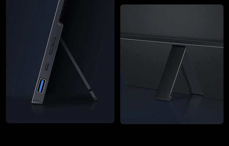 VCHANCE 14-Zoll-tragbarer Monitor 1080p 100 % sRGB 400Nit mit Ständer Ultraleichtes erweitertes Display Gaming-Bildschirm für Laptop Mac – Detail 13