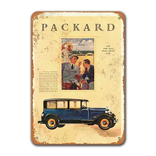 

Кофейный клуб офис игровая комната Ресторан Настенный декор 1928 Packard автомобили оловянные знаки винтажный металлический бар плакат Гараж бар 8