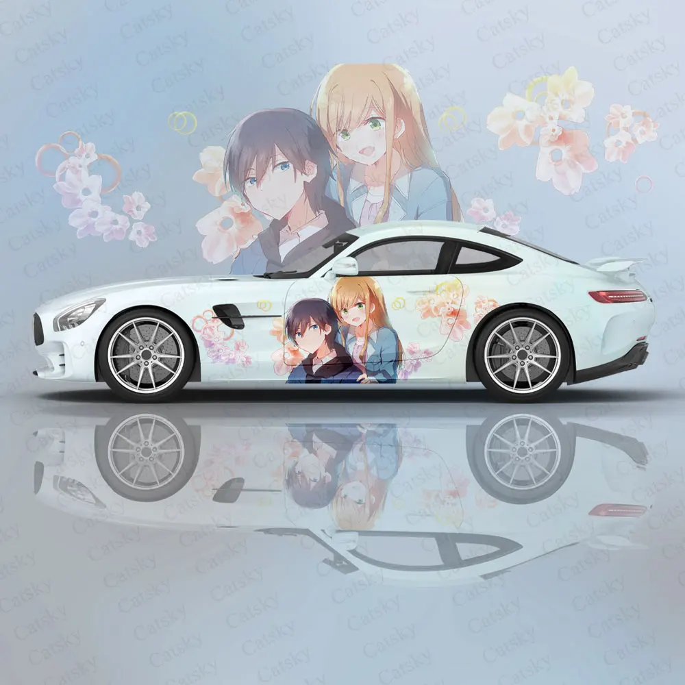 

Yamada-kun to Lv999 no Koi wo Suru animal Car Decal Protective Film Vinyl Racing Side Graphics Wrap Spray Paint auto Stickers