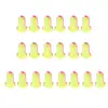 10 Pairs of Soft Foam Earplugs Conical Tapering Sleep Noise Yellow 1