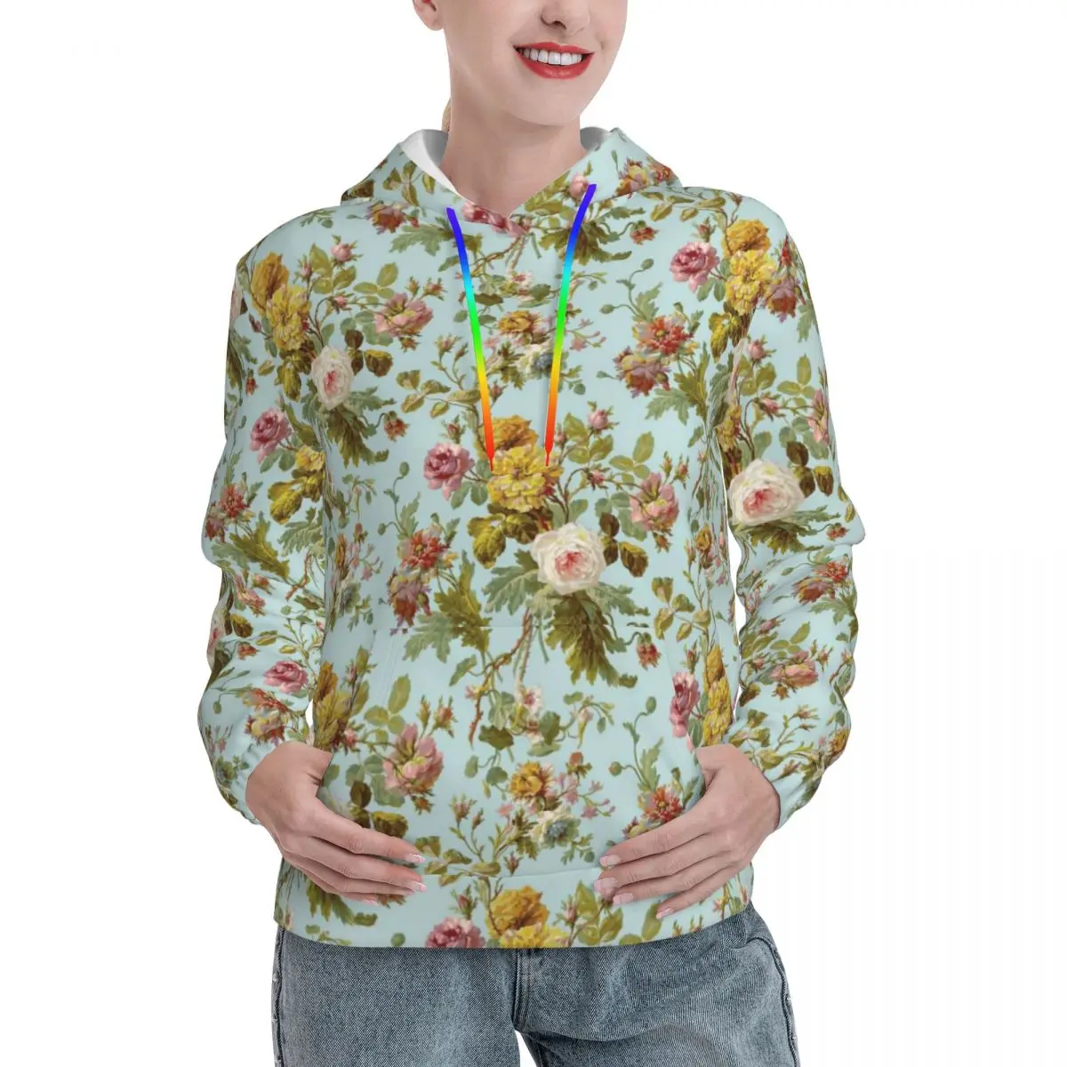 

Толстовка с капюшоном в стиле барокко для пар