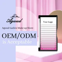 ODM/OEM Random Size Eyelash Private logo DIY logo eyelash extensions personal eyelashes personal logo name eyelash Customize 1
