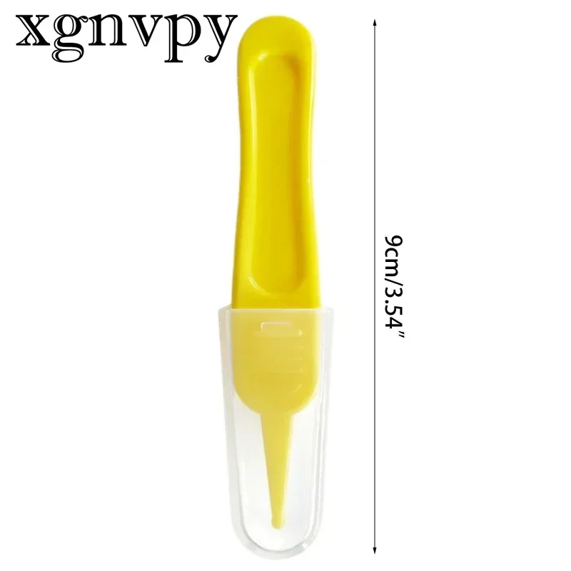Nose cleaning tweezers baby clamp nasal boo newborn baby child plastic ABS nostril cleaner safety round toe clip