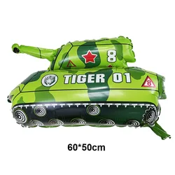 Military - Themed Camouflage Balloon Decorations for Boys' Birthday Party Supplies (Ruby)