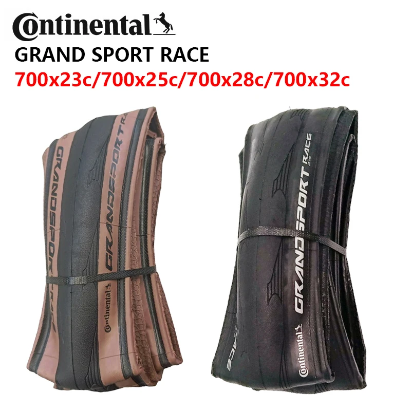 Pneumatico Continental Grand Sport Race 700x28c – Marrone, Pieghevole, Antisforo Per Bici Da Strada