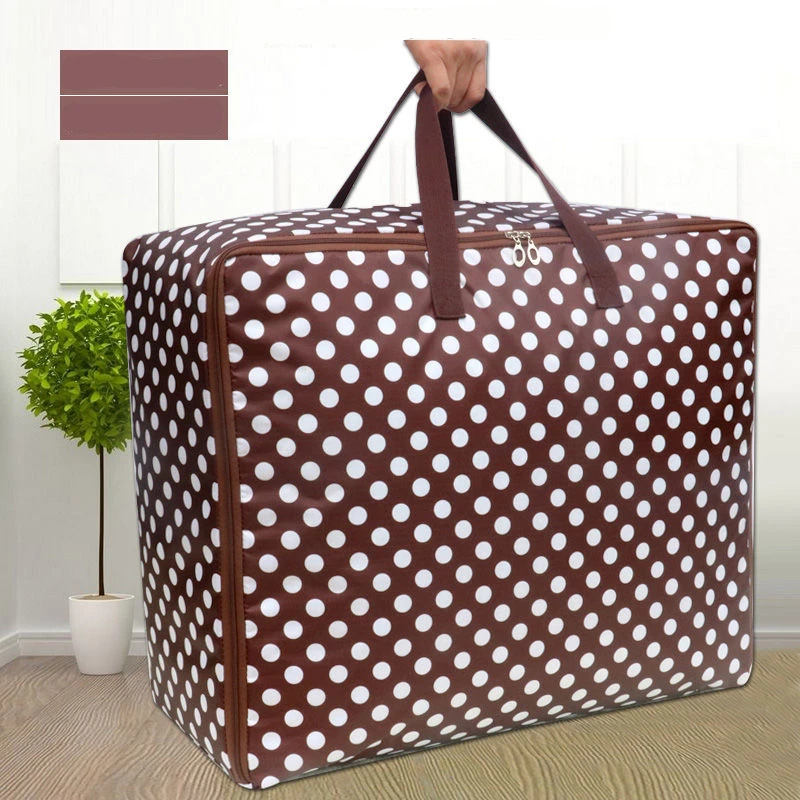 Portable Underbed Storage Boxes For Clothing Quilt Home Tidy Storage Bag Multi Color Travel Luggage Organizer Container S M L