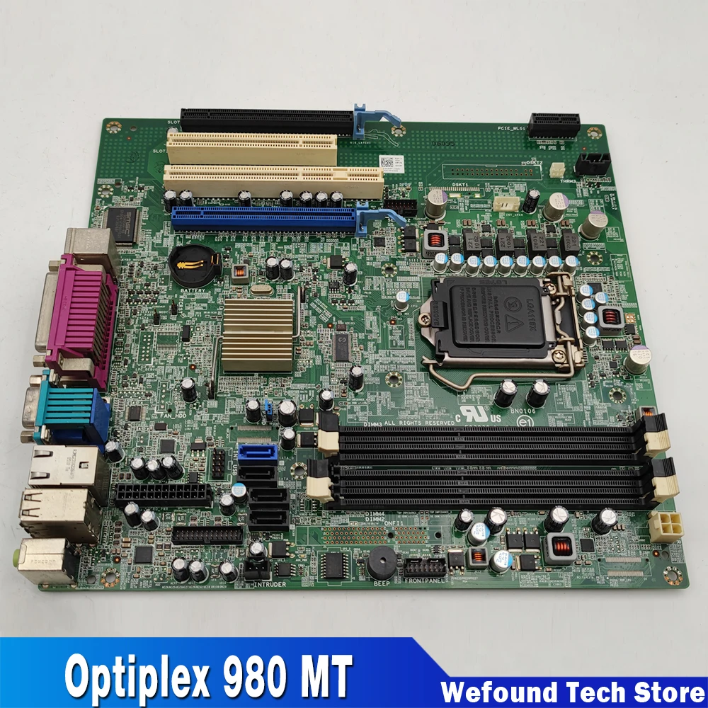 Per Dell Optiplex 980 Mt Scheda Madre Desktop 0 D438T 0 D441T 980Dt Lga 1156 D438T D441T