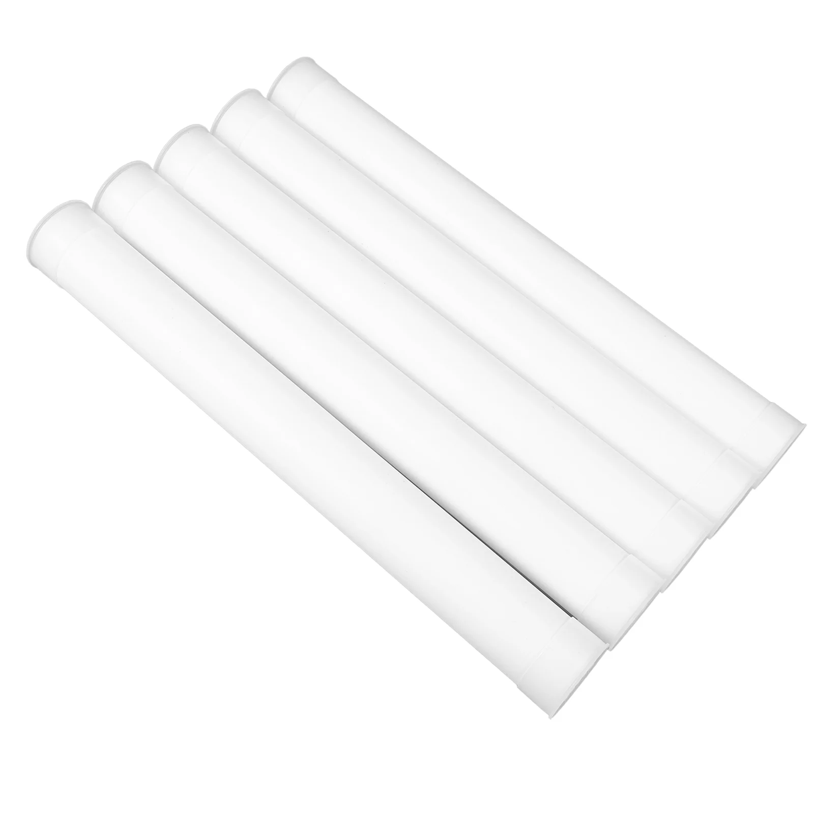 우편물 보관 튜브 포스터 거치대 튜브, 문서 배송 튜브, 31cm, 5 개
