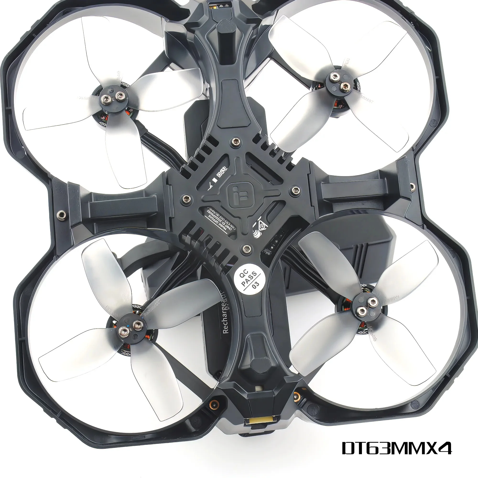 Hqprop Dt63mm X4 Propellers For Fpv Freestyle 2.5inch Geprc Cinelog25 V2 IFlight Defender 25 For Quadcopter Accessories thumbnail 4