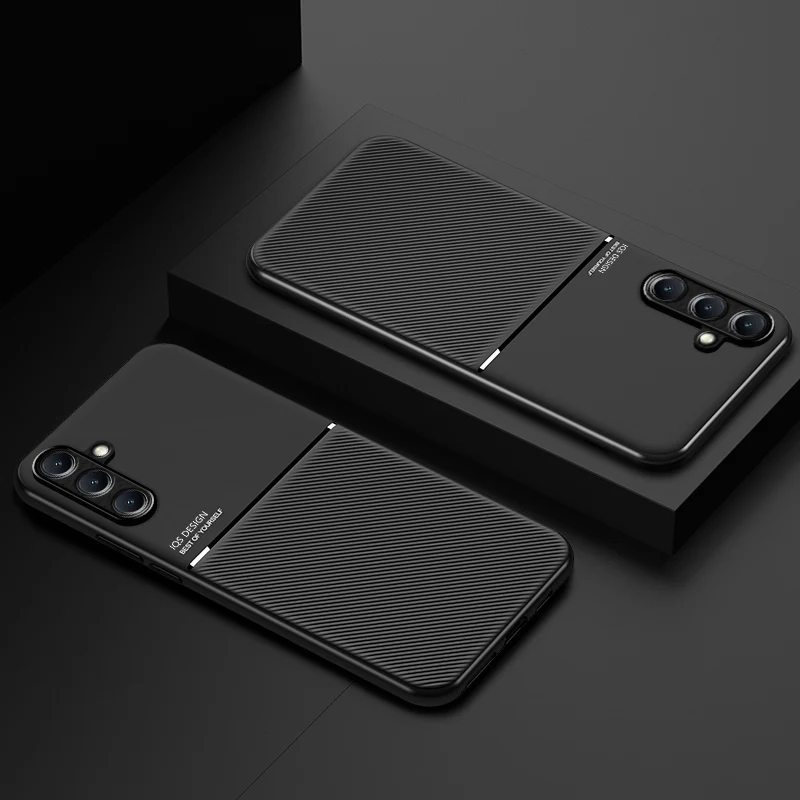 Magnetic Luxury Phone Cover with Car Holder Attachment