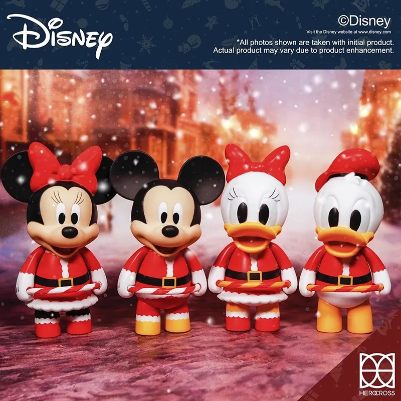 

Herocross Disney Christmas Mickey/minnie Donald Duck Daisy Couple Gift Handmade Trendy Play