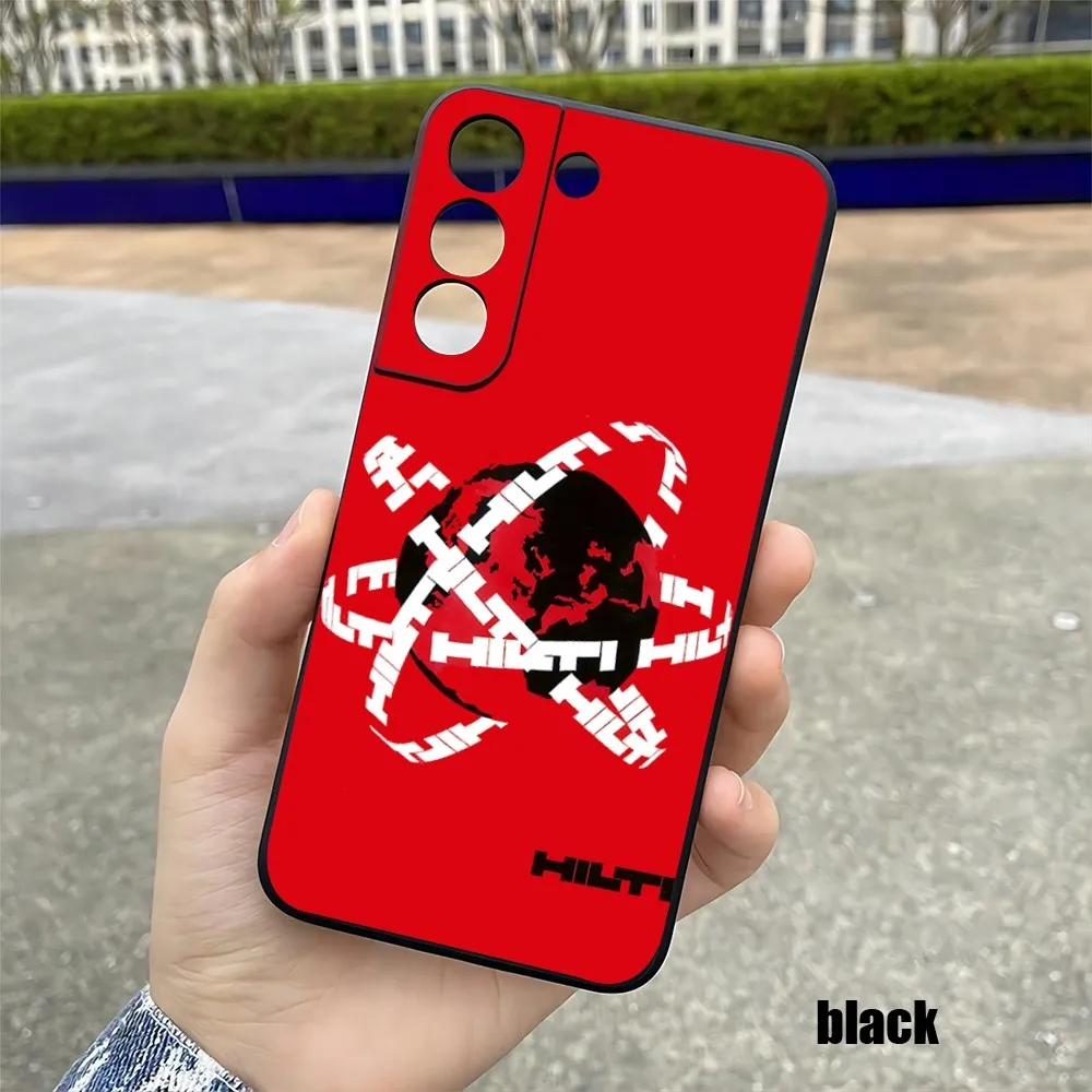 Cassetta Degli Attrezzi Marca Hilti Tools Custodia Per Telefono Per Samsung S 24 23 22 21 20 Plus Ultra A M 34 54 53 Cover Nera Di Lusso
