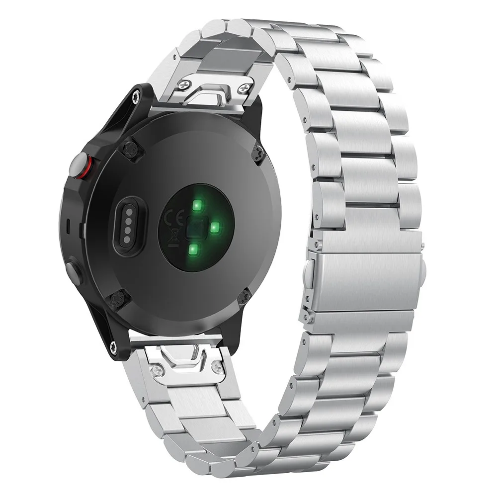 Premium Stainless Steel Metal Quick-Fit Watch Strap Bracelet | Adjustable Size