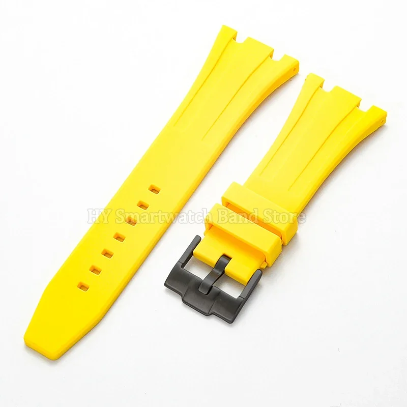 Rubber Waterproof Wristband with Metal Buckle