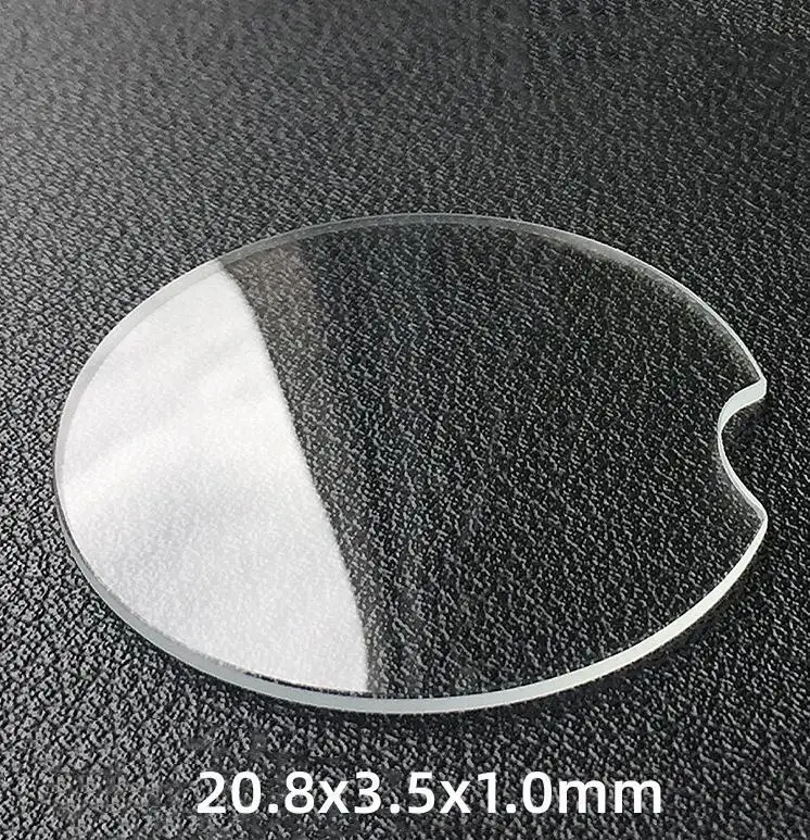 

Double Domed Mineral Watch Glass Round Crystal Clear Front Cover Curved Len 20.8X3.5X1.0mm for Watch Repair YZC152