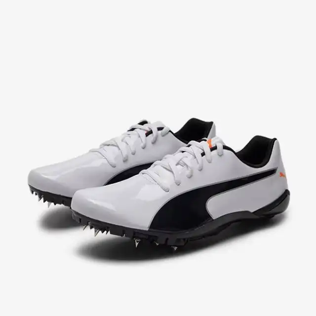 Nouvelles chaussures de course PUMA unisexe Sprint Track Spikes 2026 194934-01 avec 8 pointes amovibles, outil et plaque Pebax 1