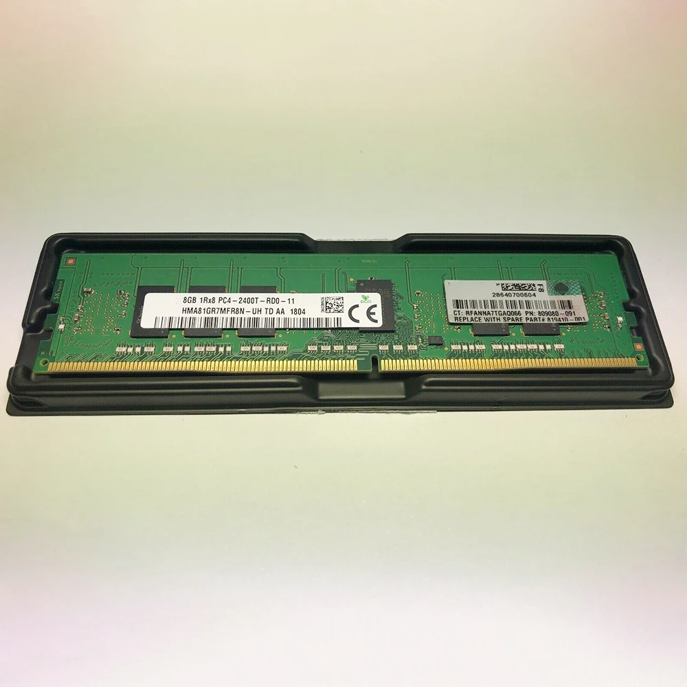 

Серверная память 1RX8 DDR4 2400 REG 809080-091 805347-B21 819410-001 852545-001, 1 шт.
