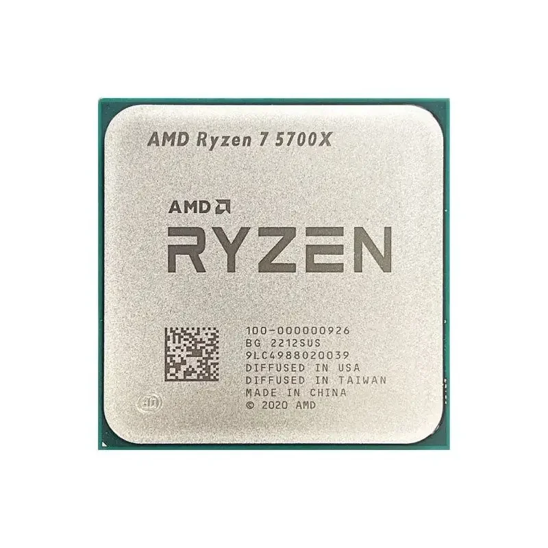AMD R7 5700X Ryzen 7 5700X 3.4 GHz Eight-Core 16-Thread CPU 7NM L3 