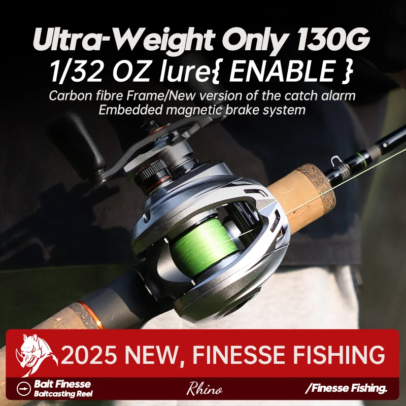 Kingdom 4.76oz Ultralight Baitcasting Reel - 8+1BB Smooth 7.1:1/8.1:1 Gear  Ratio, Magnetic Braking, Shallow/Deep Spool