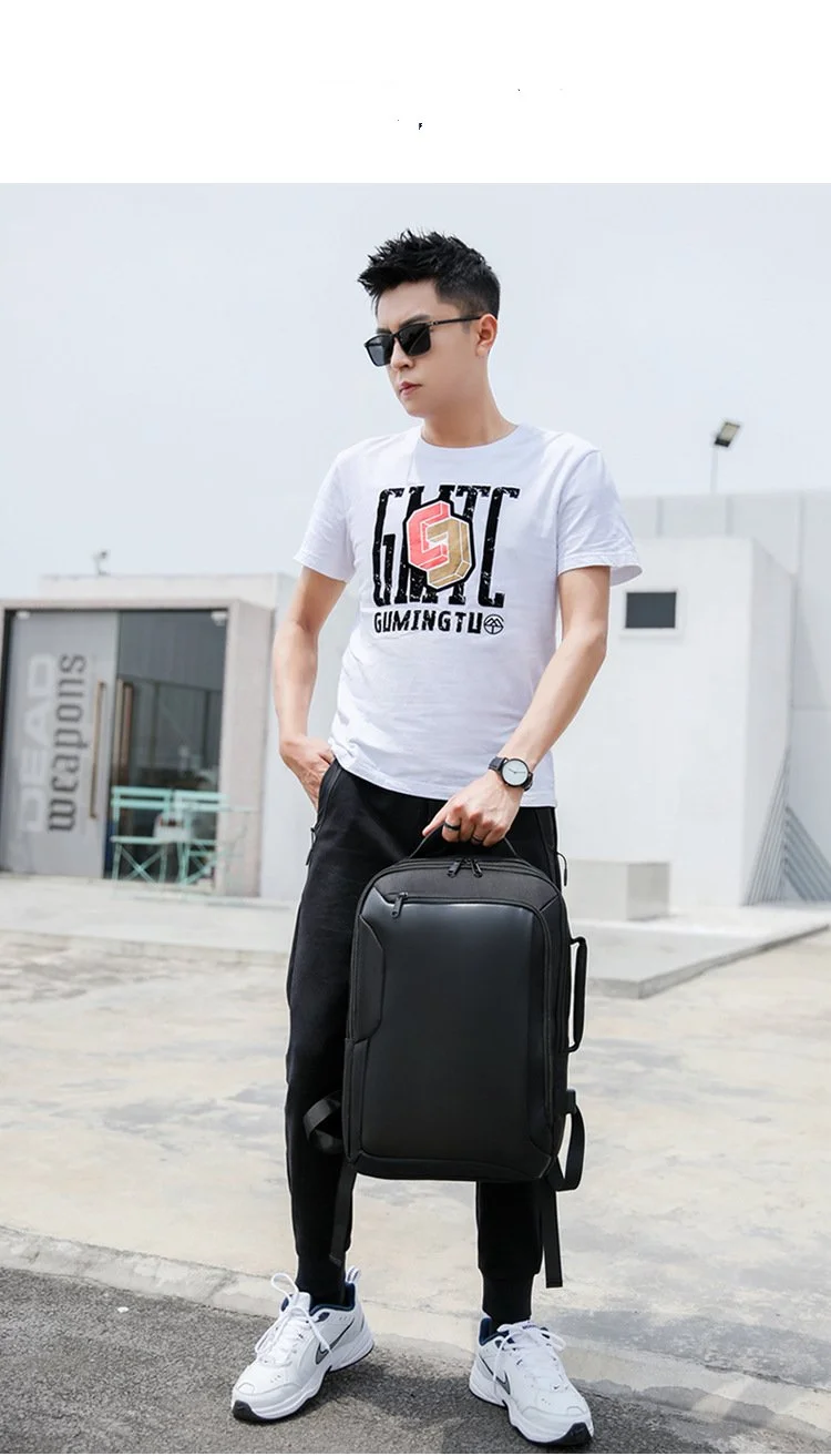 2023 New Hot Selling Watch Casual Waterproof Backpack Large Capacity Business USB Charging Backpack Commuting Computer Bag Portable Backpack Dual Use_voghion.com