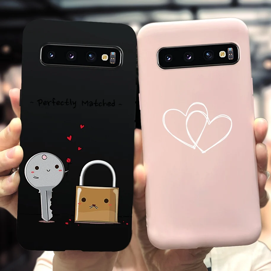 For Samsung Galaxy S10 Plus S10e Case Soft Butterfly Flower TPU