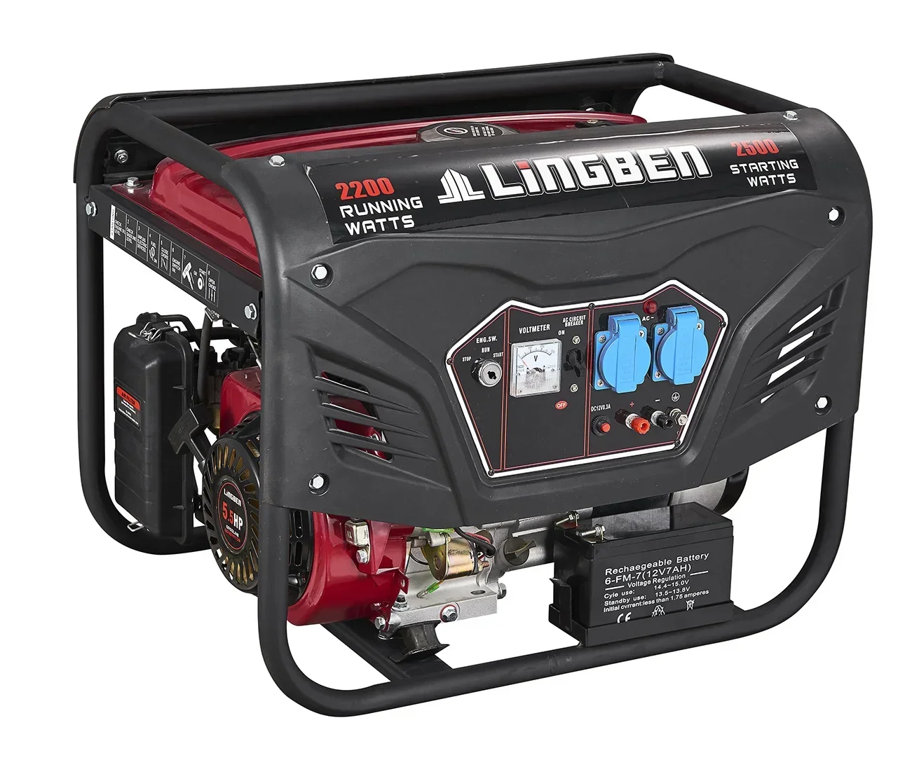 For Professional Generators Germany Gasoline Generator Set SK8500W 2.0KW/1.5KW 7000 Watt Generator With Handle And Wheel