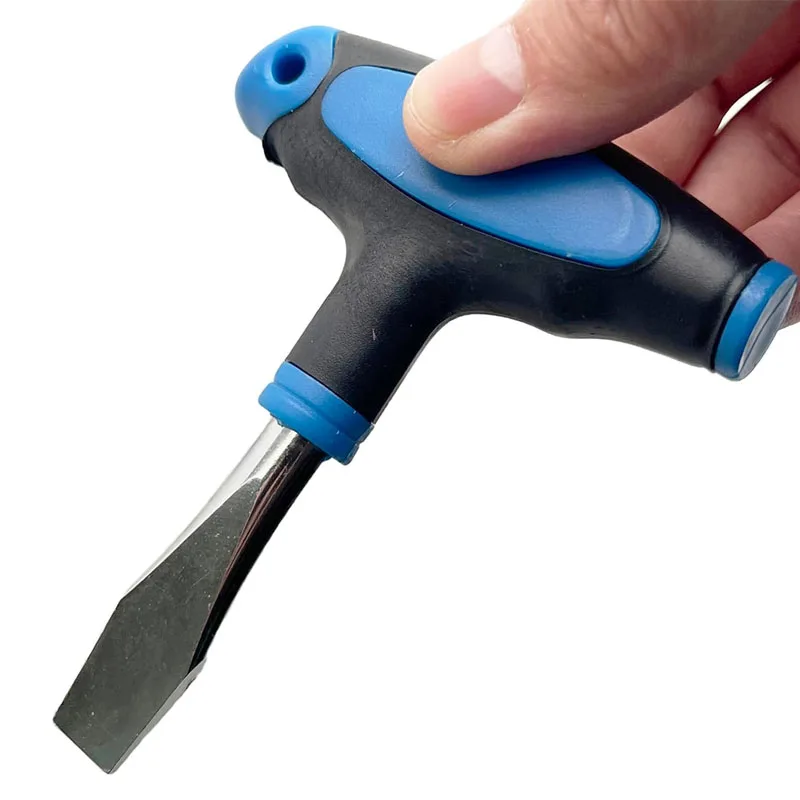 1/4 3/8 Flat Head Screwdriver With T-Handle Grip For Quick Release Plate Camera Tripod & Monopod Slotted Screwdriver Hand Tools