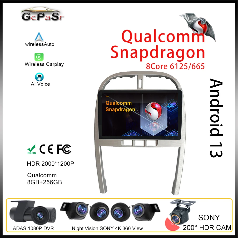 

Qualcomm Android Auto Carplay Stereo For Chery Tiggo 3 2009-2013 Car Radio Multimedia Video Player Navigation No 2Din 2 Din DVD