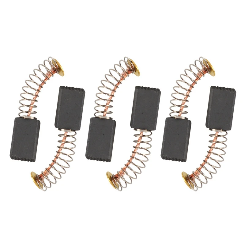 

6 Pcs 5Mm X 8Mm X 13Mm Carbon Brushes For Angle Grinder Orbital Sander