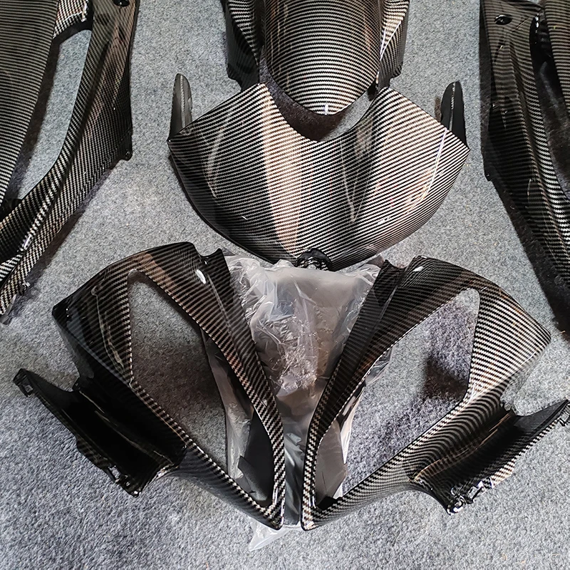 For Yamaha YZFR6 2008-2016 Carbon Fibre Gloss Motorcycle Fairing Kit ABS Injection YZF R6 08-16 Bodywork Fairings Full Body Cowl