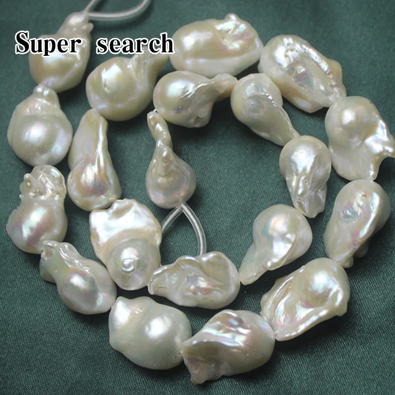 

Freshwater pearl 10-13mm fishtail irregular Baroque DIY jewelry handmade necklace, earrings, bare beads