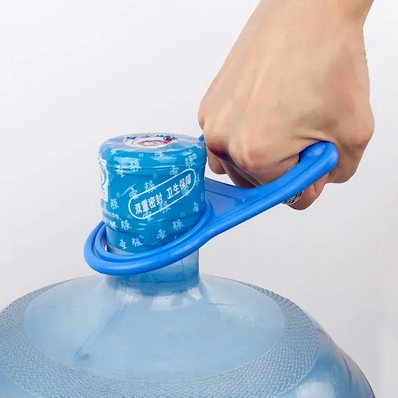 Plastic Barreled Water Bucket Carrying Handle Portable Home Thickened Anti-slip Buckets Tool