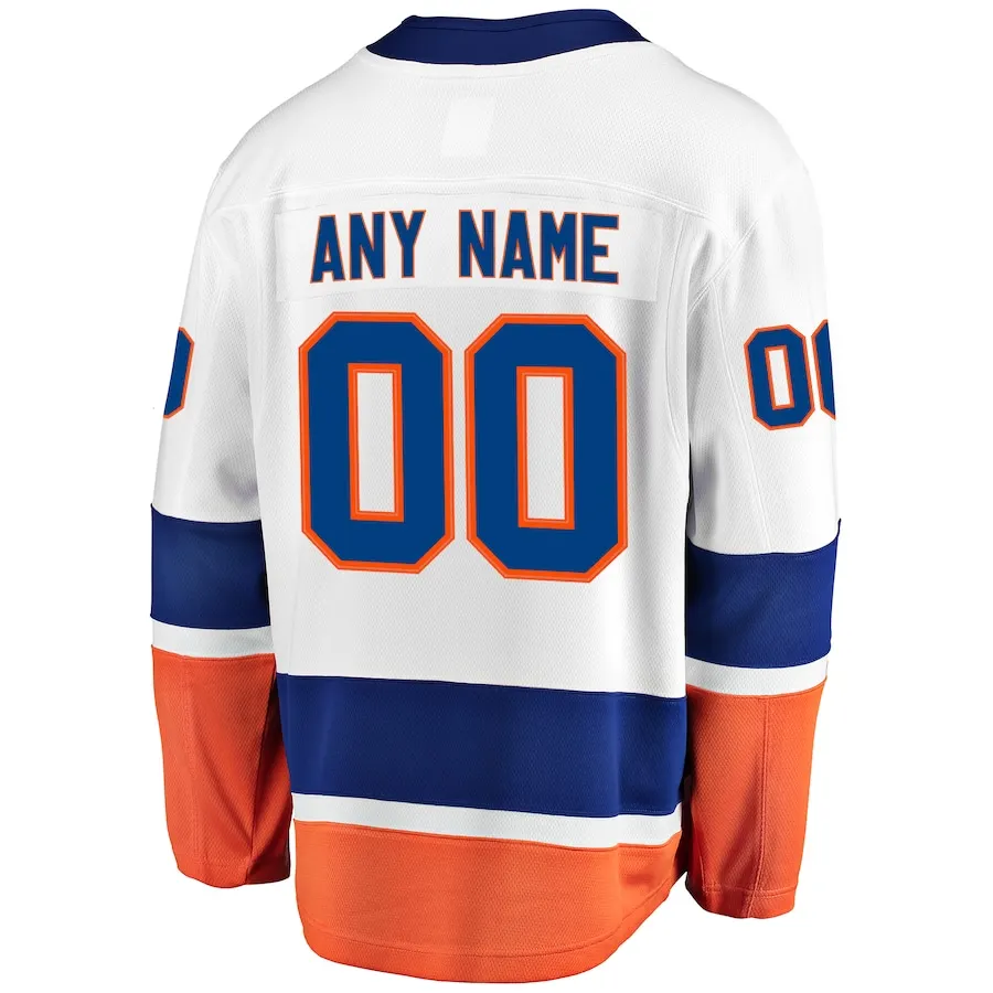 Embroidery New York Hockey Jersey Uniform Men Women Youth