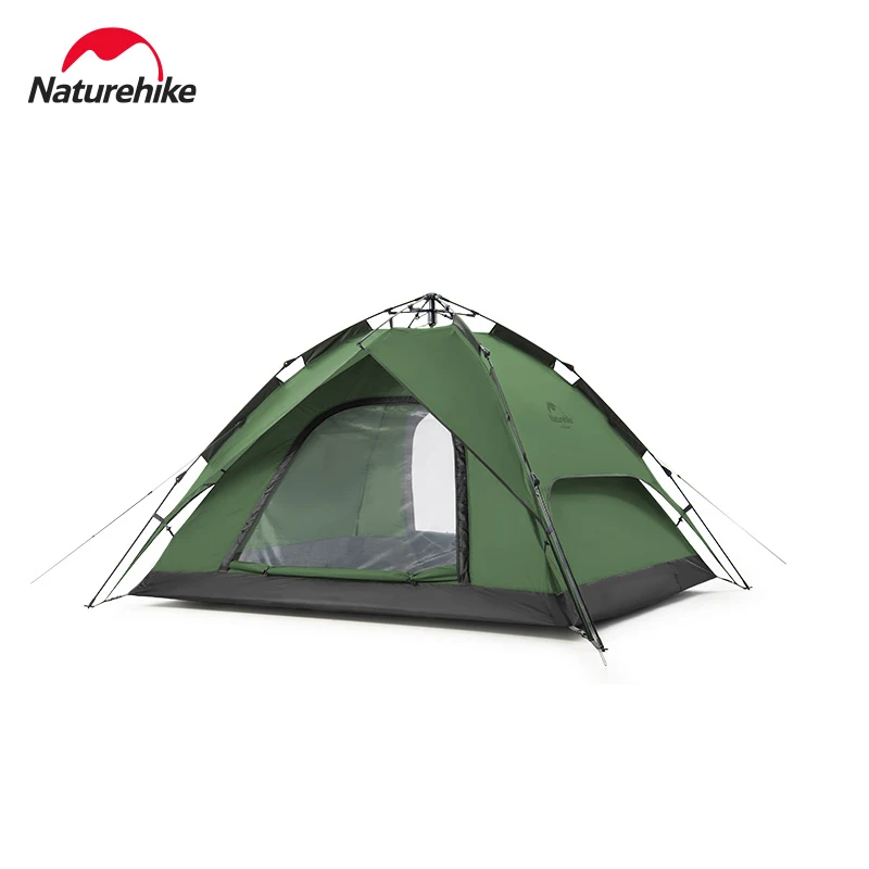 Naturehike One-touch Tent 3-4 Person Travel Family Sun Shelter Portable Automatic Fishing Tent Outdoor Picnic Camping Beach