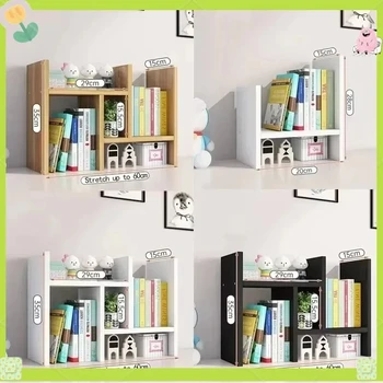 Scaffale Telescopico da Scrivania Stile INS, Organizzatore per Ufficio, Cameretta Bambini, Dormitorio, Design Semplice, Ripiani da Scrivania