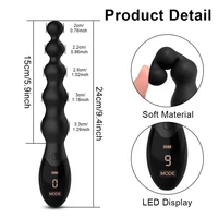 Analkugeln Butt Plug Analkugeln für Frauen G-Punkt Vagina Vibrator Weibliche Masturbation mit LED-Digitalbildschirm Sexspielzeug für Frauen 5