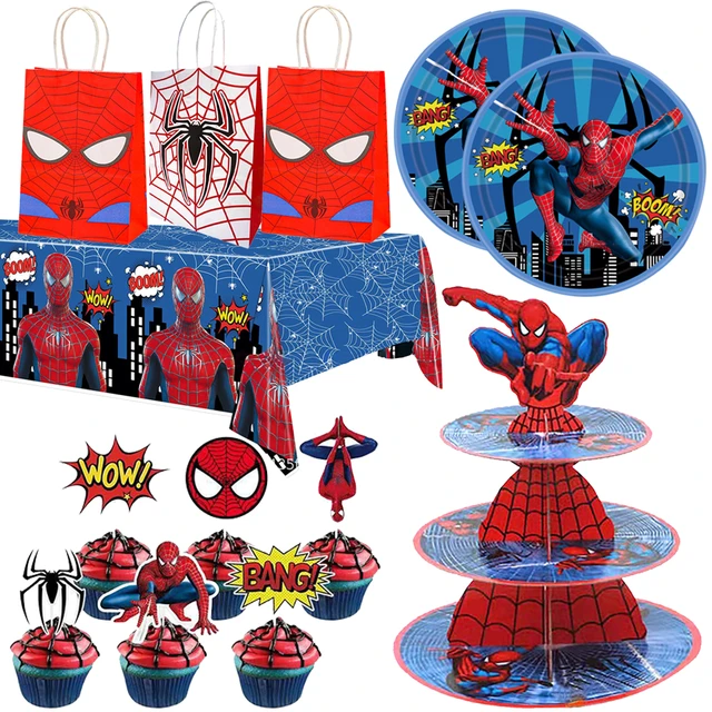 Spiderman Birthday Party Decorations  Background Birthday Party Spiderman  - Theme - Aliexpress