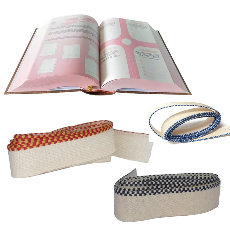 8YardsBookBindingHeadbandsEndbandsWooquBookHeadband5Colors100