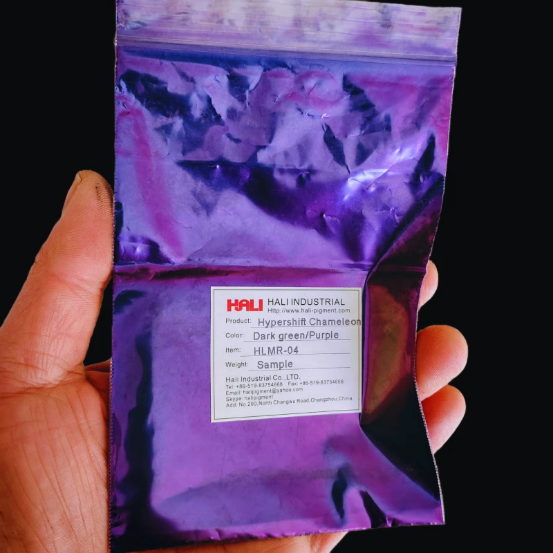 10um 1G/Jar 슈퍼 카멜레온 크롬 안료 파우더 컬러 시프트 효과 안료 HLMR-03