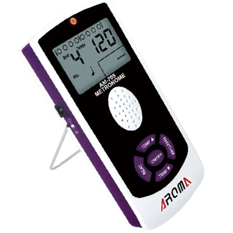 

AM-705 Electronic Metronome 40-208bpm with Volume Control Portable Universal Instrument Metronome