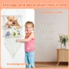 Toy Hammock Stuffed Animals Storage Net Kids Toys Storage Organizer Wall Hanging Toy Hammock Net For Decorate Children's Rooms 4