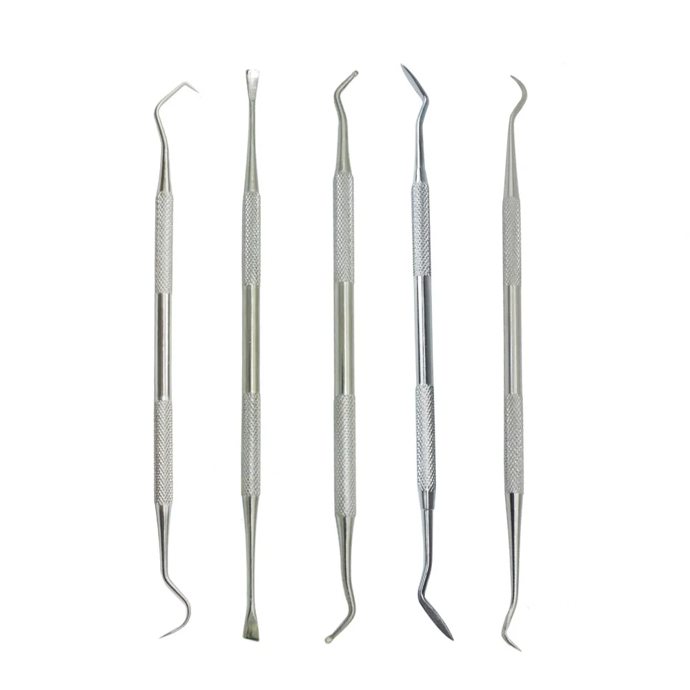 Green World-Stainless Steel Rifle Cleaning Picks Gun Cleaning Pick Brush