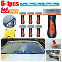 6-1pc Soft99 Car Windshield Glass Water Repellent Cleaner Powerful Auto Glass Oil Film Remover Anti Rain Fog Coating Agent 100ml