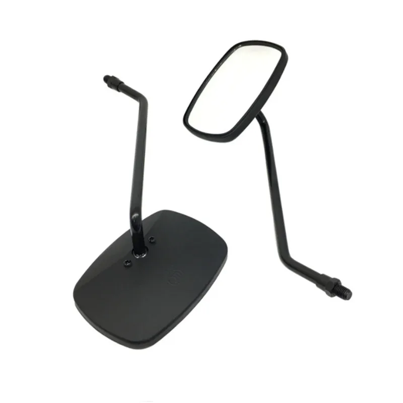 Coppia Specchietto Moto Scooter E-Bike Specchietto Retrovisore Laterale Specchietti Convessi Per Honda Yamaha Suzuki Kawasaki Cafe Racer