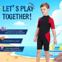 Children's 3mm Neoprene Wetsuit Warm One-piece Long Sleeve Diving Suit Cold Proof Sunscreen Surfing Swimming Snorkeling Swimsuit 6