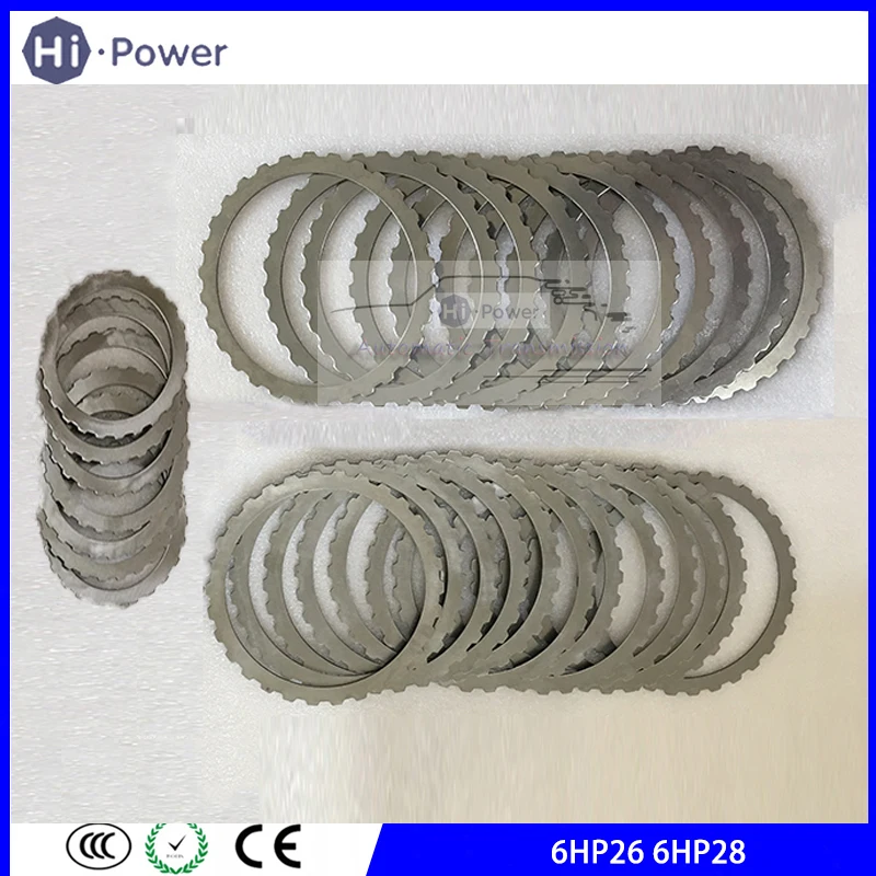 

6HP26 6HP28 коробка передач с автоматической коробкой передач, набор фрикционных стальных пластин для VW AUDI коробка передач 6HP-26 6HP-28