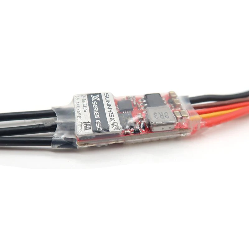 SunnySky X 18A ESC 2-6S w/ 4A BEC BLHeli_S 32Bit Processor 3D/4D/F3P Mode for X2204 X2206 X2302 X2305 X2306 Bushless Motor thumbnail 2
