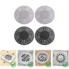 2x Drain Cover Silicone Drain Catcher for Washbasin Laundry Room Shower 4